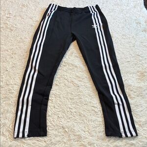 Adidas Black and White Medium Pants